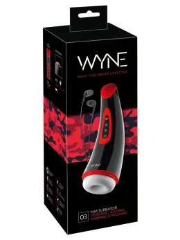 WYNE Model 03 Automatic Intimate Machine with Warming & Sound, Black