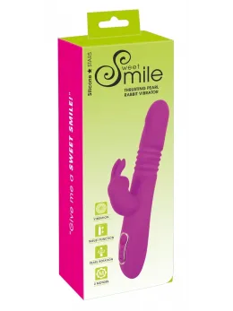 Sweet Smile Thrusting Pearl Ra Pink Dual-Action Intimate Device 26cm