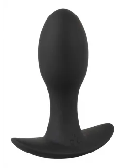 ANOS Mini Plug Vibrating Silicone Black 20 Modes Compact Size