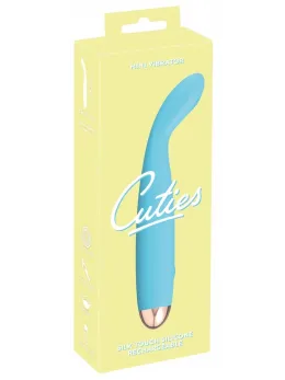 Cuties Mini Vibrator Blue 2.G - Compact Flexible Waterproof Model