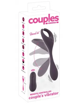 Couples Choice RC Dual Flex Intimate Machine 10 Modes Waterproof 18.5cm