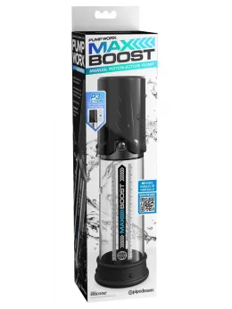 Pump Worx Max Boost Black Manual Vacuum Enhancement System 28.6cm