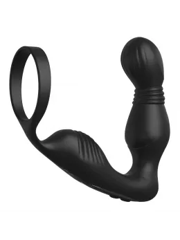 Anal Fantasy Elite Ass-Gasm Pro P-Spot Massager with Dual Motors, Black