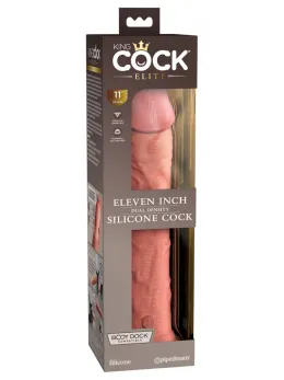 King Cock Elite KCE 11 Dual Density Silicone Model, 29.5 cm, Light
