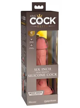 King Cock Elite KCE 6 Dual Density Silicone Model Light 17.8 cm