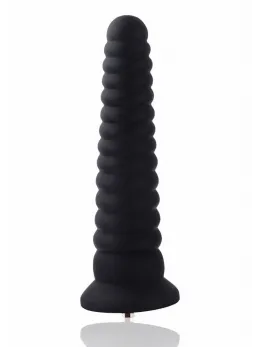 Hismith KlicLok Dildo 25 cm Premium Silicone Attachment Black