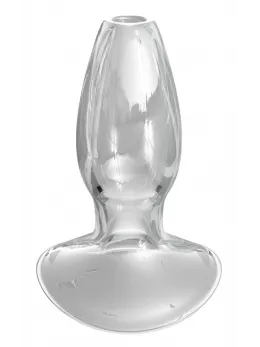 AFE Glass Tunnel Plug Beginner 9.6 cm Transparent Borosilicate
