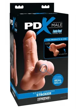 PDX Male Reach Around Intimate Machine Sleeve TPE 24 cm