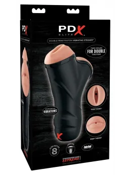 Pipedream PDX Double Entry Vibrating Intimate Device 22.5 cm