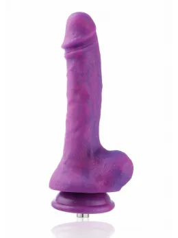 Hismith KlicLok System Attachment 19 cm Premium Silicone Purple