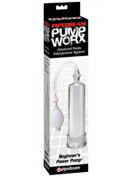 Pipedream Pump Worx Beginner Power Pump Transparent 19 cm