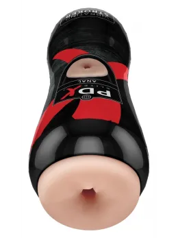 PEE Vibrating Anal Stroker 17.5 cm - Removable Sleeve & Vibro-Bullet