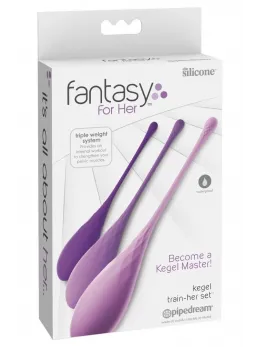 Fetish Fantasy FFH Kegel Train-Her Set Silicone Pelvic Training Balls 3pcs