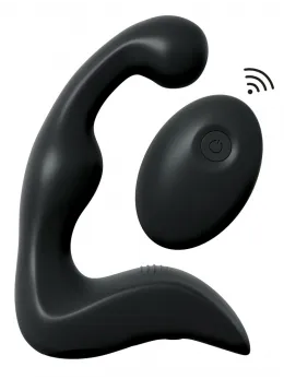 AFE RC P-Spot Pro Black Flexible Dual-Motor Silicone Intimate Device