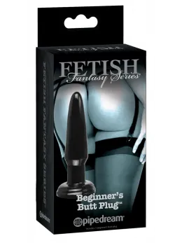 Fetish Fantasy Series FFSLE Compact Anal Plug Black 11.4cm PVC