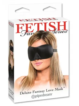 FFS Deluxe Fantasy Black Padded Comfort Eye Mask One Size