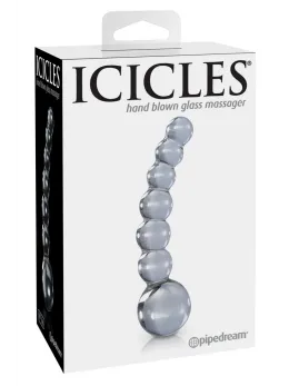 Pipedream Icicles No. 66 Glass Massage Tool Transparent 12cm