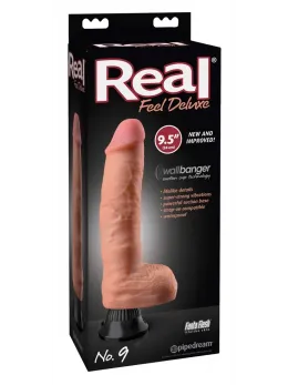 Pipedream Real Feel Deluxe No.9 Light Vibrating System 24 cm TPR