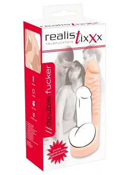 Realistixxx Double Fucker Intimate Dual Attachment System TPE 18cm