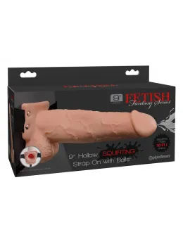 Fetish Fantasy Strap-On 9 inch Intimate Machine with Squirting System