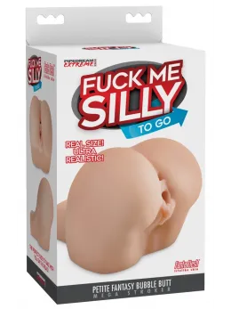 Fuck Me Silly To Go компактен мастурбатор с два отвора, 15,9 см