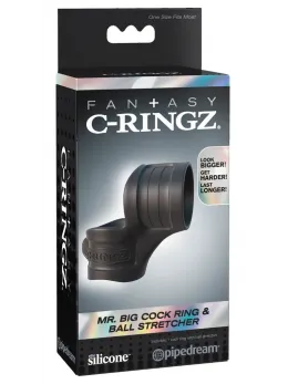 Pipedream Mega Stretch Silicone Support Ring & Ball Separator 7.5cm