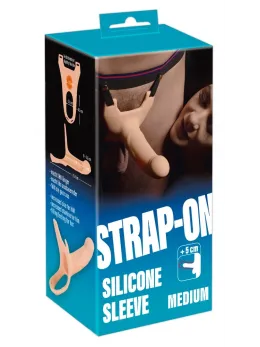 You2Toys Silicone Extension Strap-On 5cm Medium, Adjustable Harness