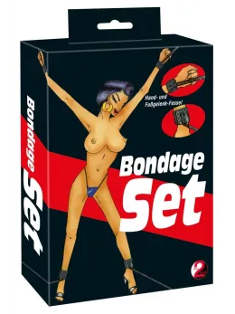 You2Toys Adjustable Soft Restraint Set, 4-Piece, 115cm Straps, Black