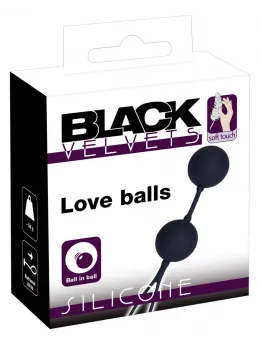 You2Toys The Perfect Balls - Silicone Pelvic Exercise Duo, 54g, Black