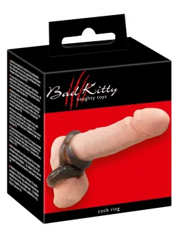 Bad Kitty Elastic Ring System Smoke Grey TPE 3 Sizes Set