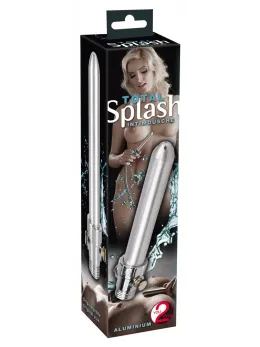 Total Splash Aluminium Intimate Cleansing System 15.5 cm Silver