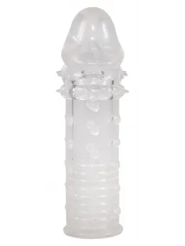 Adonis Extension Transparent Intimate Sleeve, 16 cm, TPE Material