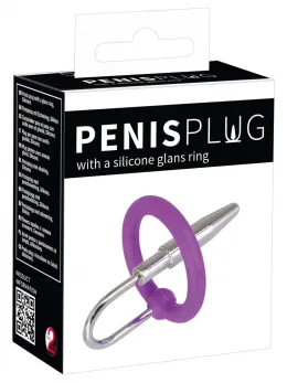 You2Toys Intimate Silicone Ring & Metal Dilator System, Adjustable, Purple