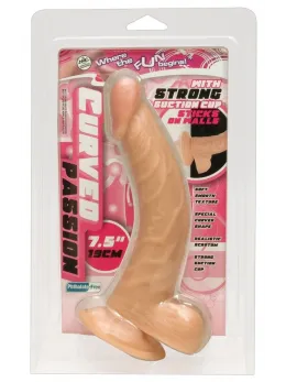 You2Toys Curved Passion Intimate Model with Suction Base 19cm Natural