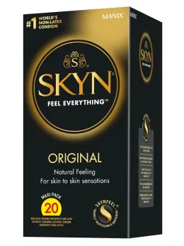 Manix SKYN Original 20pcs Polyisoprene Ultra-Thin Vegan Condoms