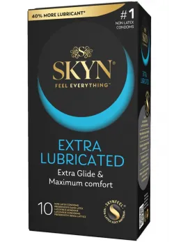 Manix Skyn Extra Lubricated 10pcs - Ultra-Thin Polyisoprene Vegan Condoms