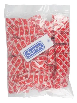 London Red Strawberry Flavour 100-Pack Condoms, Nominal Width 56mm
