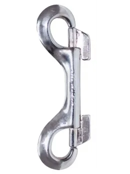 You2Toys Snap Hook Double Metal 10cm Silver - Versatile Connector