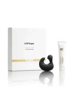 YESforLOV LovFinger Vibrating Ring - Soft Silicone, 11 Modes, USB Rechargeable