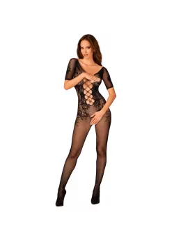 Obsessive Bodystocking F238 Black Floral Mesh S/M/L