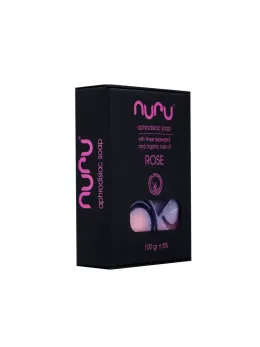 Nuru Soap Rose 100g - Handcrafted Natural Soap with Rose Aroma