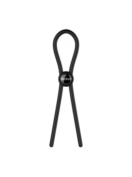 Nexus Forge Adjustable Silicone Lasso Ring Black 30 cm