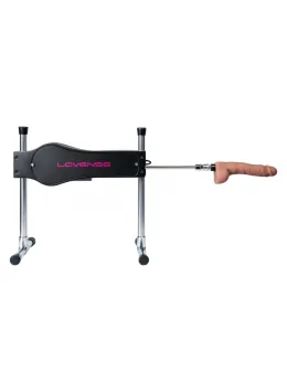 Lovense Sex Machine - Dual-Sided Remote-Controlled Intimate Device, Black