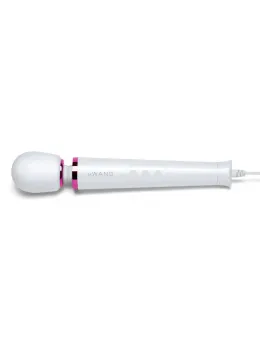 Le Wand Petite Plug-In Vibrating Massager White, 10 Speeds, Corded