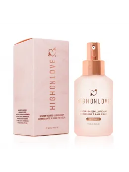 HighOnLove Water-Based Lubricant with Hemp Oil - Vegan, 100 ml