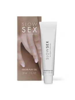 Bijoux Indiscrets Slow Sex Coconut Finger Play Gel 30ml - Hydrating Formula