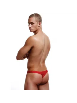 Envy Low-Rise Thong Red S/M - Soft Microfiber Comfort Fit