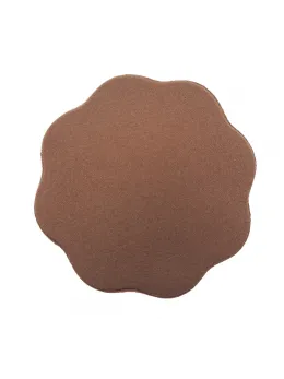 Bye Bra Fabric Nipple Covers Brown One-Size - Reusable & Water Resistant