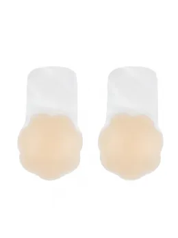 Bye Bra Silicone Pull-Ups XL Nude - Reusable Adhesive Support System