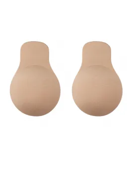 Bye Bra Fabric Pull-Ups Nude XL - Invisible Reusable Support Pads